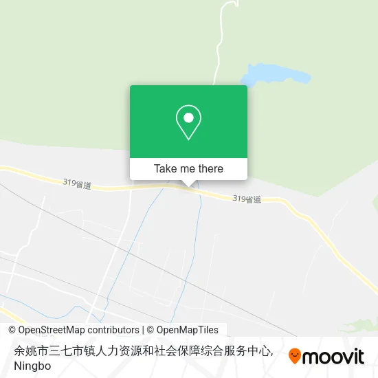 余姚市三七市镇人力资源和社会保障综合服务中心 map