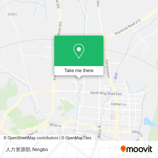 人力资源部 map