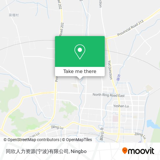 同欣人力资源(宁波)有限公司 map
