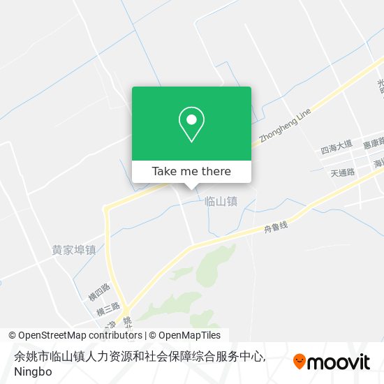 余姚市临山镇人力资源和社会保障综合服务中心 map