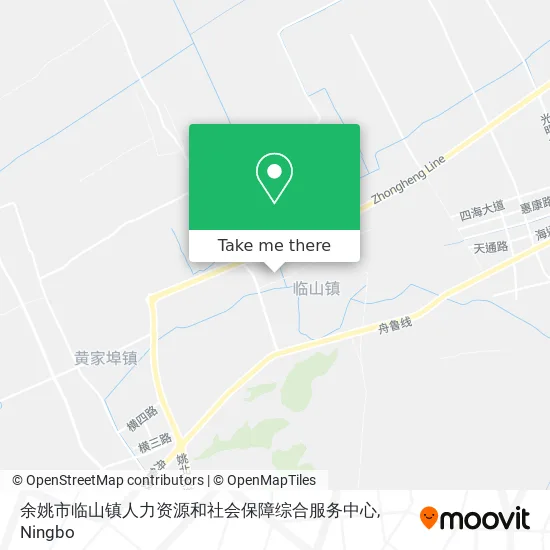 余姚市临山镇人力资源和社会保障综合服务中心 map