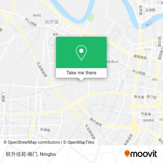 联升佳苑-南门 map