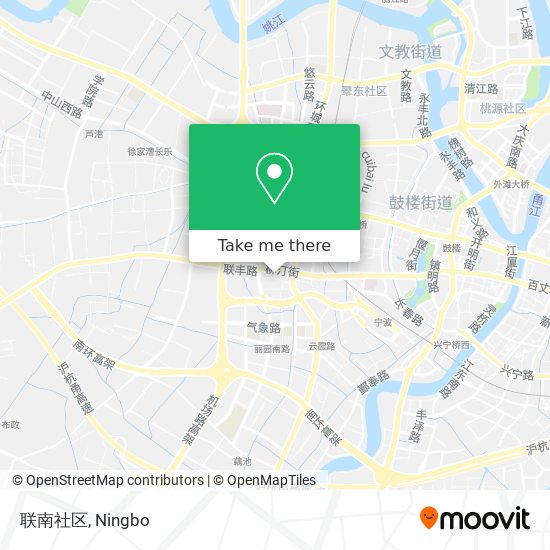 联南社区 map