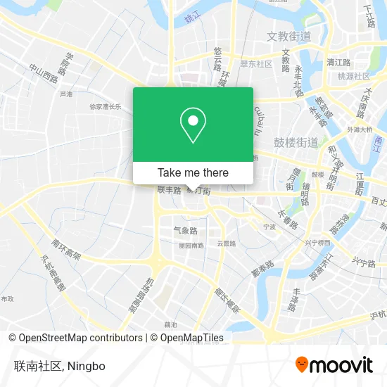 联南社区 map