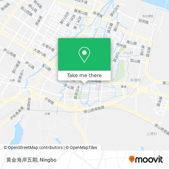 黄金海岸五期 map