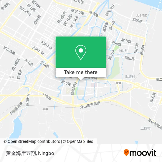 黄金海岸五期 map