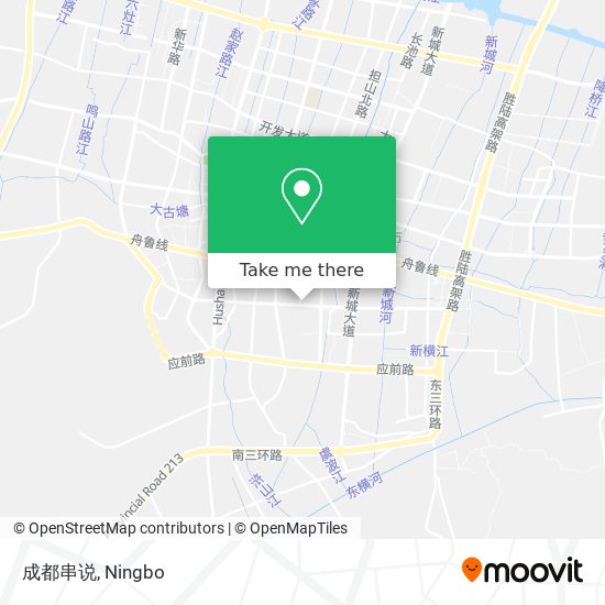 成都串说 map