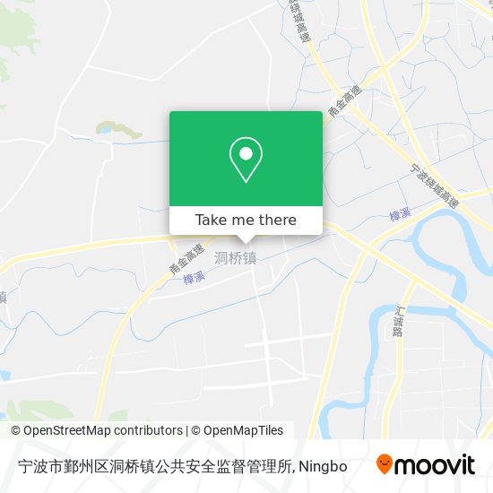 宁波市鄞州区洞桥镇公共安全监督管理所 map