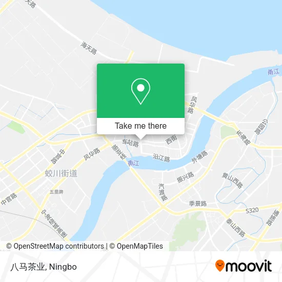 八马茶业 map