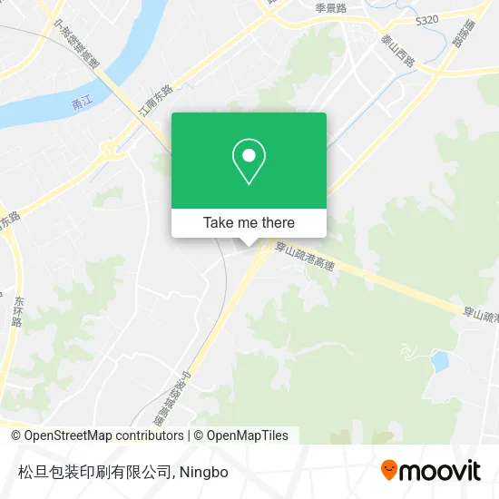 松旦包装印刷有限公司 map
