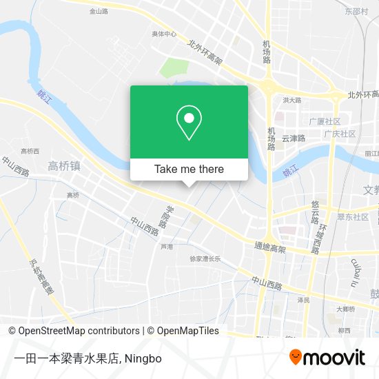 一田一本梁青水果店 map