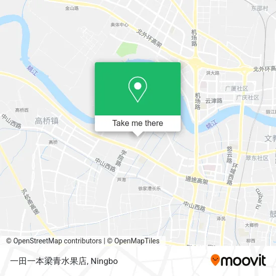 一田一本梁青水果店 map