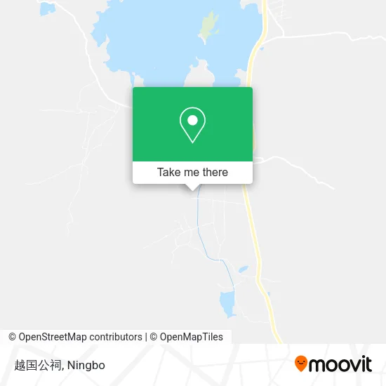 越国公祠 map