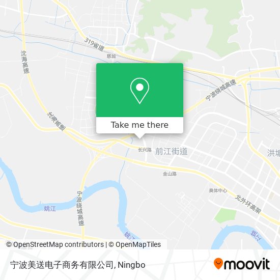 宁波美送电子商务有限公司 map