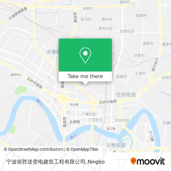宁波裕胜送变电建筑工程有限公司 map