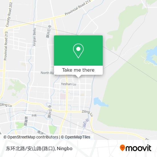 东环北路/安山路(路口) map