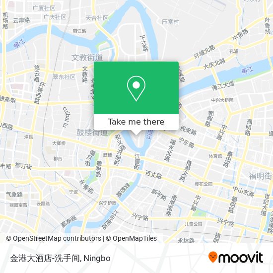 金港大酒店-洗手间 map