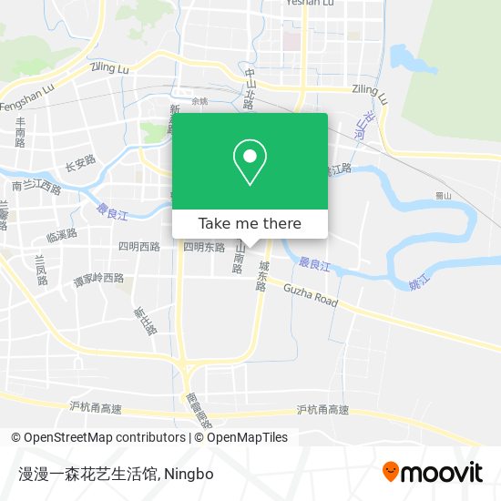 漫漫一森花艺生活馆 map
