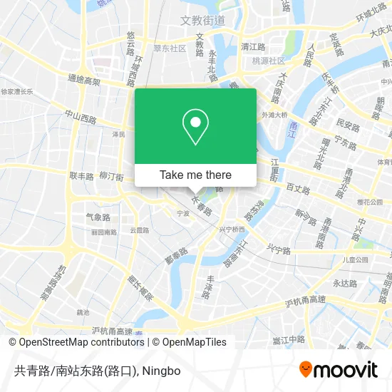 共青路/南站东路(路口) map