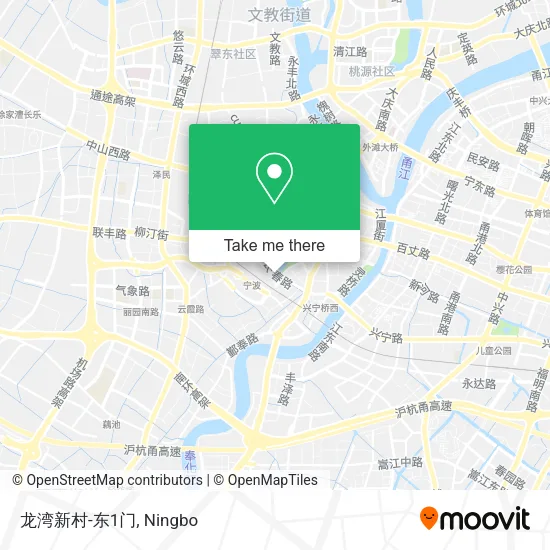 龙湾新村-东1门 map