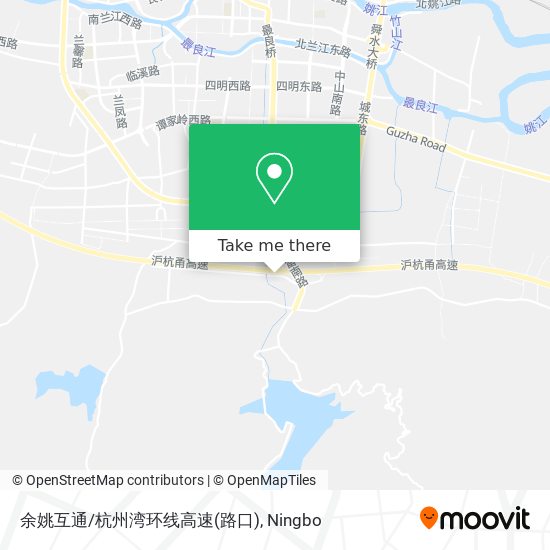 余姚互通/杭州湾环线高速(路口) map