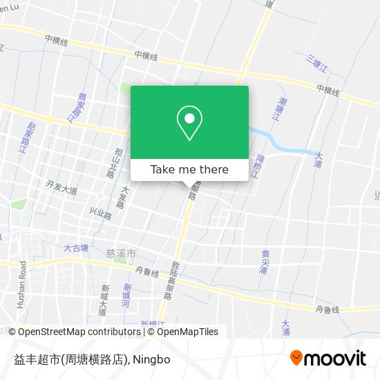 益丰超市(周塘横路店) map