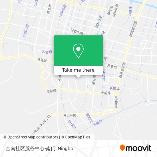 金南社区服务中心-南门 map