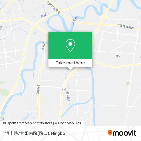 恒丰路/方阳南路(路口) map