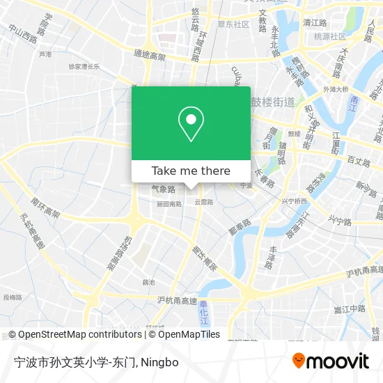 宁波市孙文英小学-东门 map