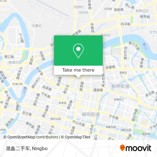 晟鑫二手车 map