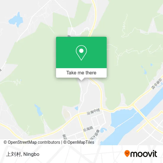上刘村 map