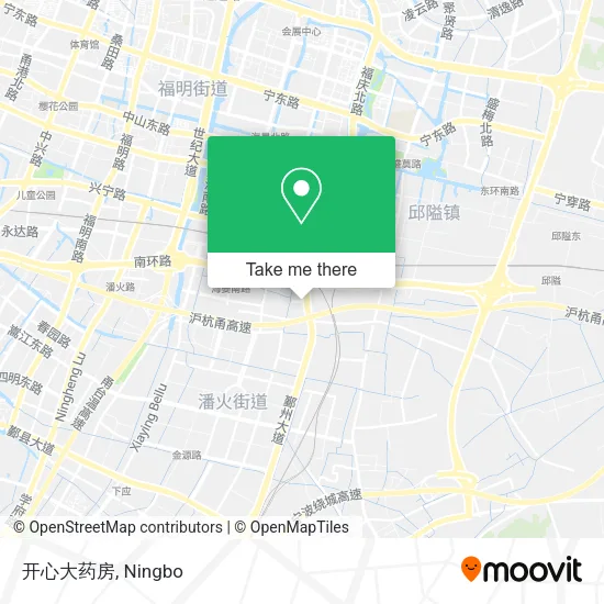 开心大药房 map