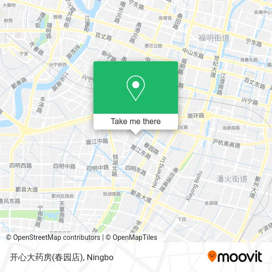 开心大药房(春园店) map