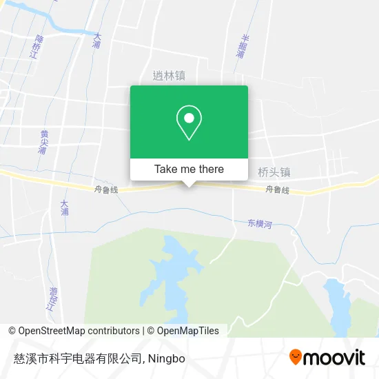 慈溪市科宇电器有限公司 map