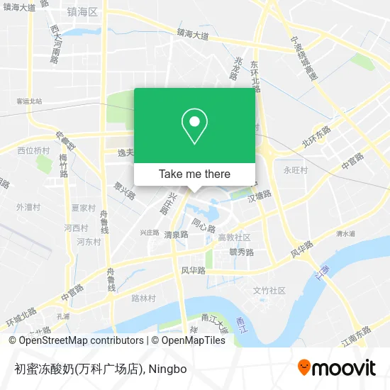 初蜜冻酸奶(万科广场店) map