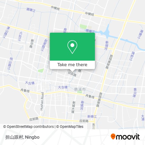 担山跟村 map