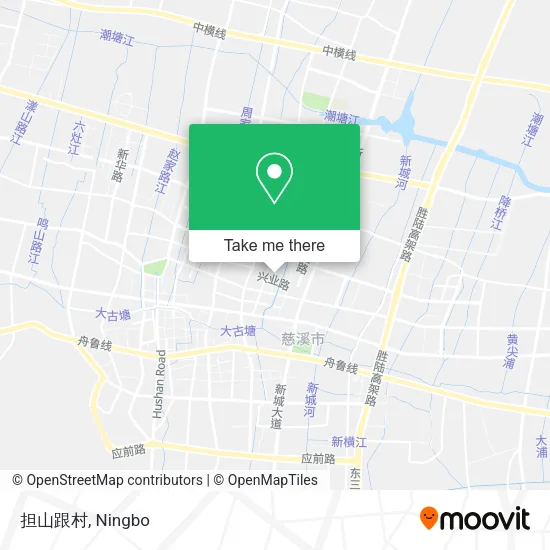 担山跟村 map