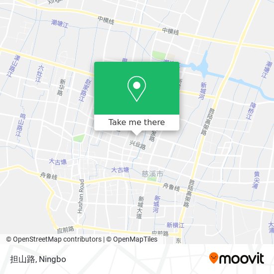 担山路 map