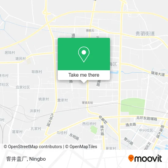 窨井盖厂 map