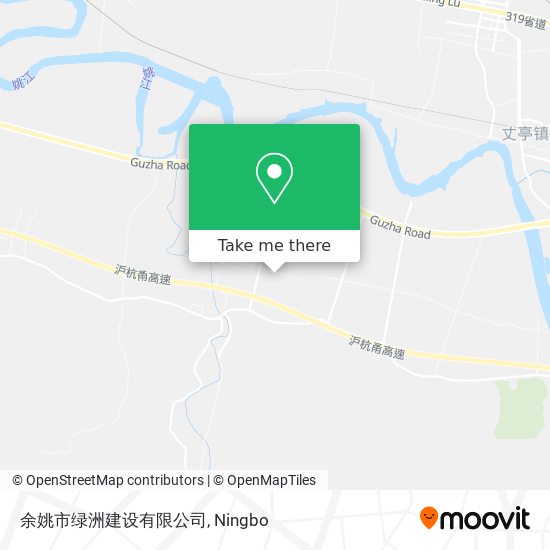 余姚市绿洲建设有限公司 map
