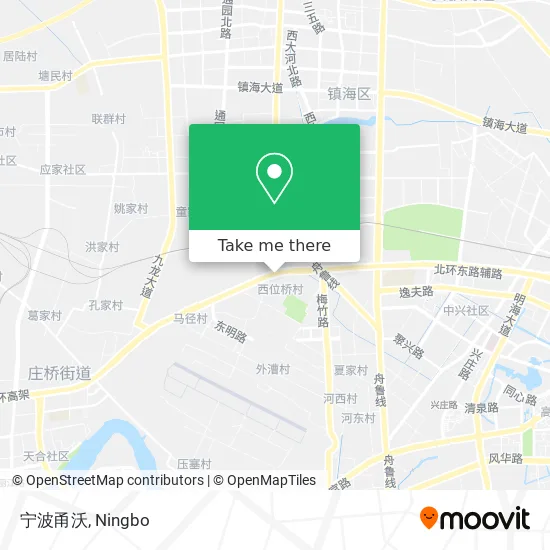 宁波甬沃 map