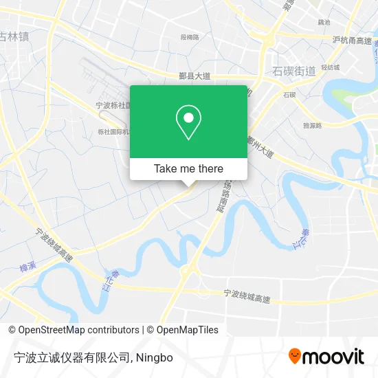 宁波立诚仪器有限公司 map