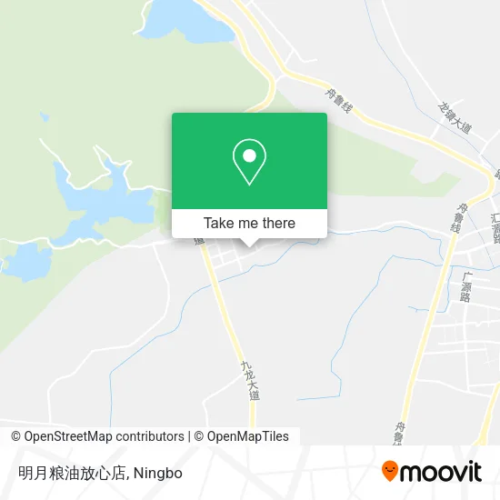 明月粮油放心店 map