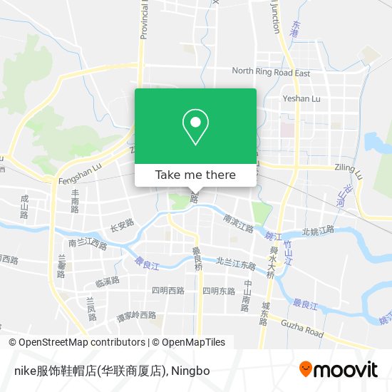 nike服饰鞋帽店(华联商厦店) map