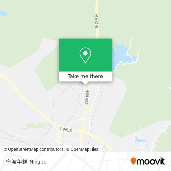 宁波年糕 map