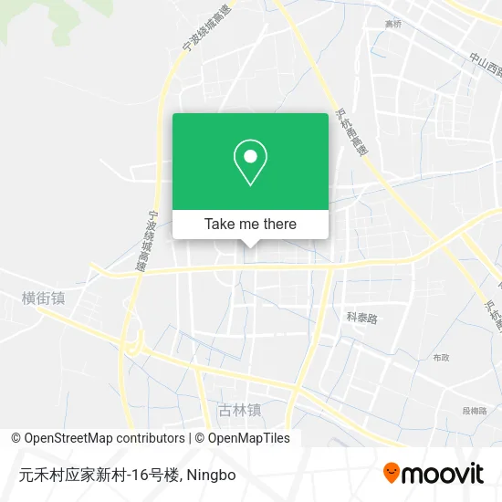 元禾村应家新村-16号楼 map