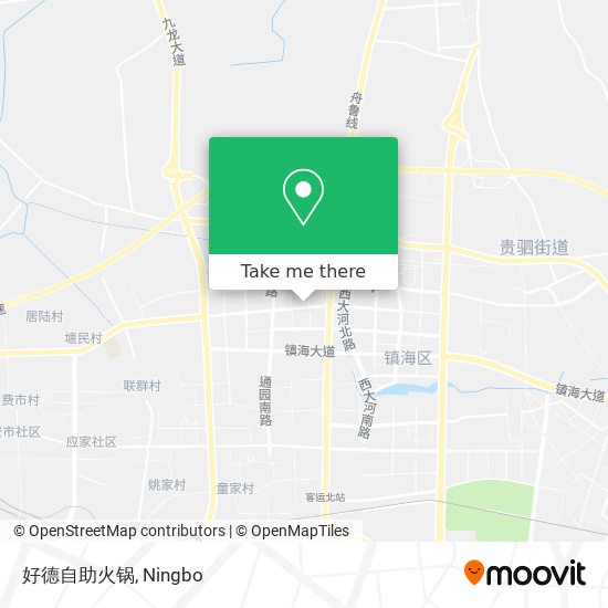 好德自助火锅 map