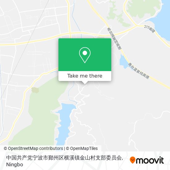 中国共产党宁波市鄞州区横溪镇金山村支部委员会 map