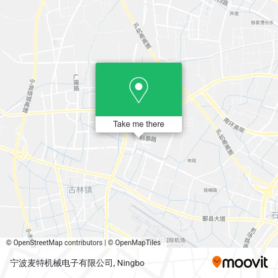 宁波麦特机械电子有限公司 map