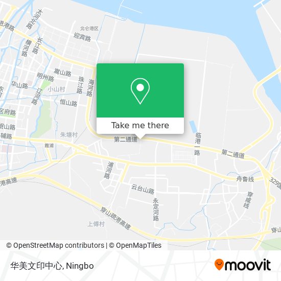 华美文印中心 map